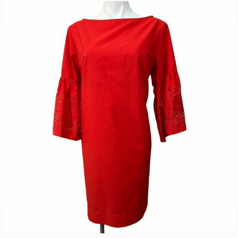 Lauren Ralph Lauren Red Sheath Dress